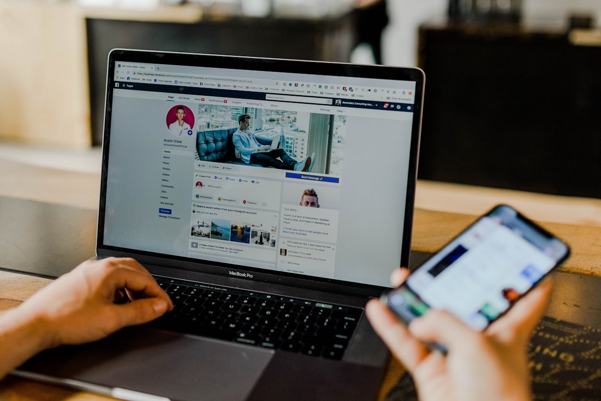 Business email security guide for small businesses — laptop with security overlay